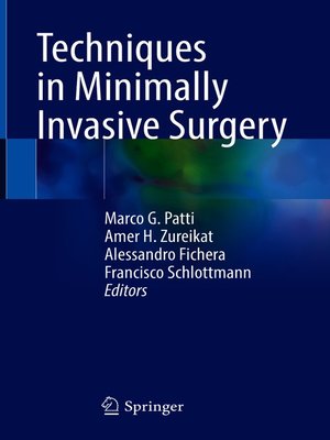 cover image of Techniques in Minimally Invasive Surgery